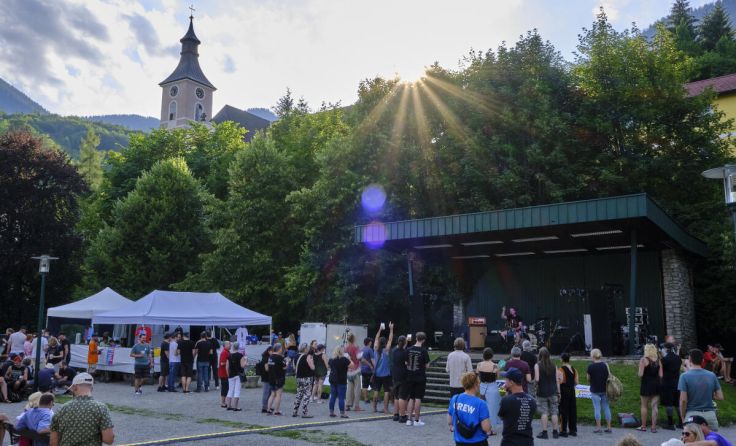 Siebtes Parkkonzert in Ebensee (Foto: Christian Dobner)