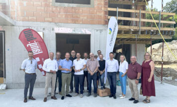 Gleichenfeier für neues Wohnbauprojekt in Altmünster