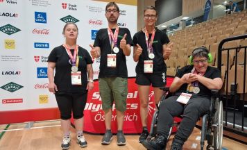 Fünf Medaillen für Special Olympics Athleten aus Bad Ischl
