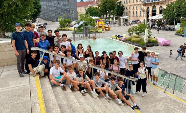 Zweiter Jahrgang der BHAK Bad Ischl auf Projekttage in Wien (Foto: BHAK/BHAS Bad Ischl)