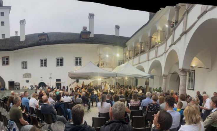Foto vom Schlosskonzert 2025 (Foto: Fotopress Sommer)
