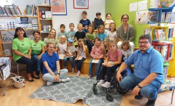Bibliotheksführerschein für Erstklässler in Roitham