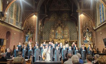 Longfield Gospel Singers in der katholischen Kirche Gmunden