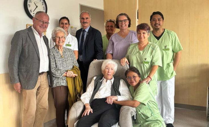 Josefine Langthaler feierte ihren 102. Geburtstag. (Foto: Gemeinde Vorchdorf)