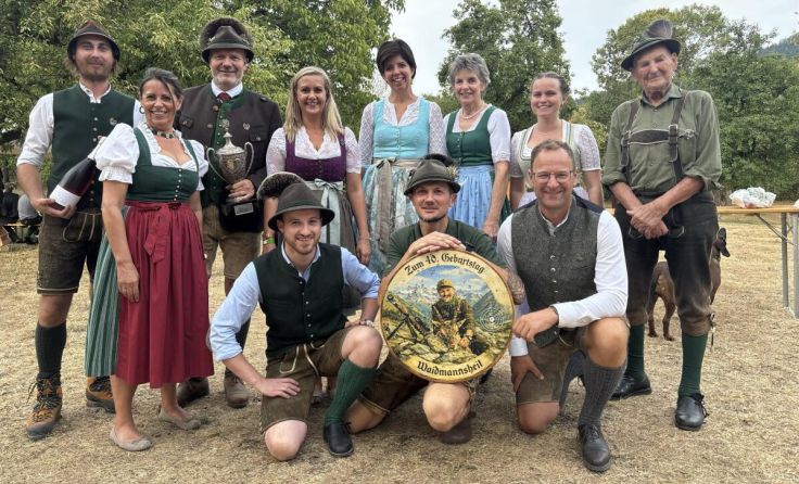 Teilnehmerrekord beim Almtaler Kapselgewehr-Schießen (Foto: Hubertusclub Almtal)