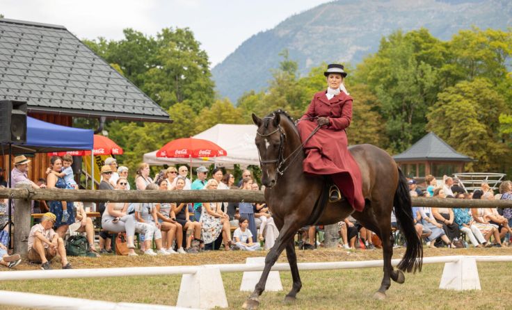 Damensattelreiten in Bad Ischl (Foto: Monika Schmid)