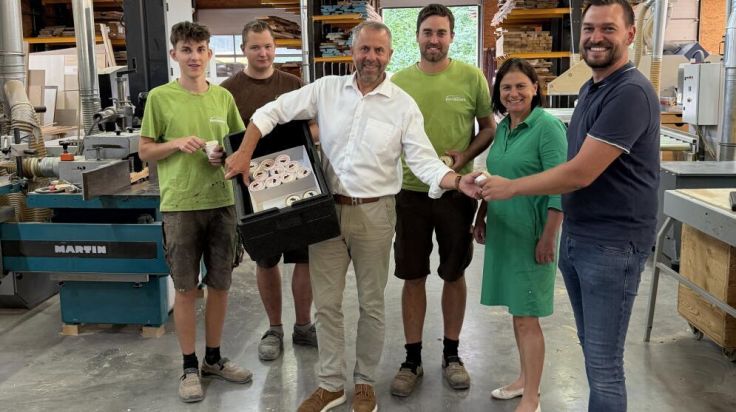 ÖAAB-Sommeraktion in Gmunden: Eis für Mitarbeiter
