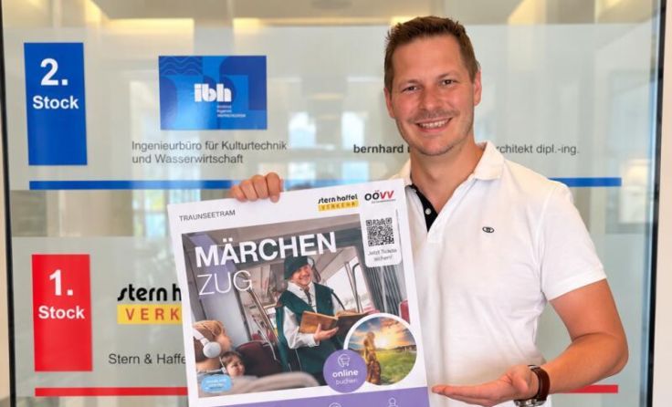 Martin Windischbauer begleitete den Märchenzug. (Foto: Windischbauer)