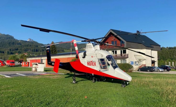 Kaman K-1200 „K-Max“ (Foto: ASKÖ Flugplatz Scharnstein)