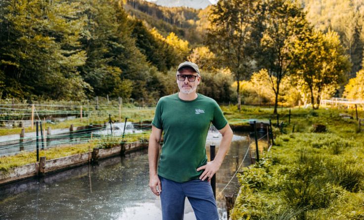 Großalm Biofisch aus Neukirchen ist einer der vier Finalisten. (Foto: BIO AUSTRIA/Mühlberger)