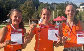 Gmundner Leichtathleten holen Gold und Silber bei Mehrkampf-Landesmeisterschaften