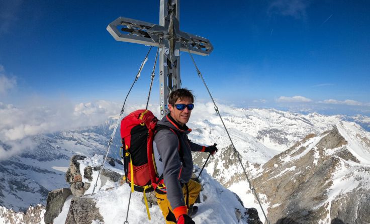 Christian Gamsjäger durchquerte die Tauern auf Tourenski. (Foto: Christian Gamsjäger)