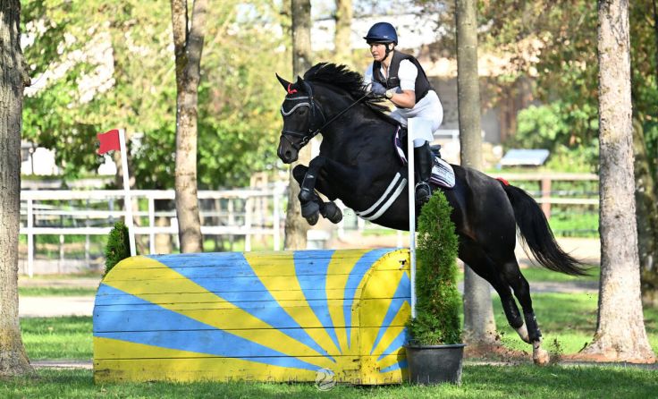 Monika Schmidlechner und ihr Pferd Ötscherblick’s Riviera (Foto: Team Myrtill)