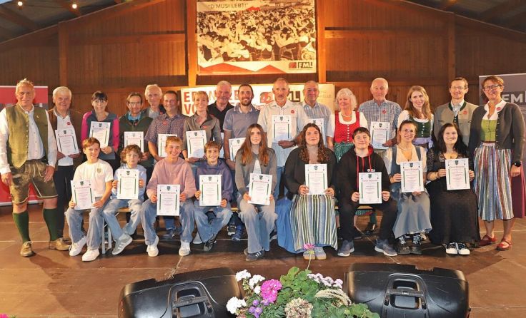 In Ebensee wurden 44 Sportler ausgezeichnet. (Foto: Hörmandinger)