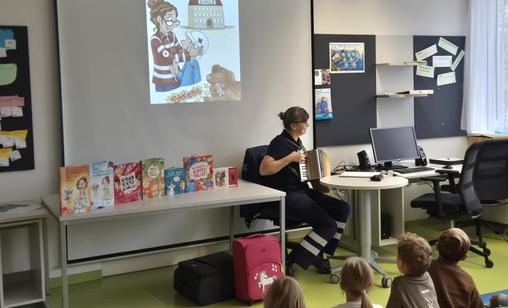 Autorenlesung von Sibylle Mottl-Link (Foto: Nikolaus-Lenau-Schule Gmunden)