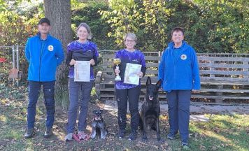 PSV Hundesport Bad Ischl holt zwei Podestplätze beim ÖHU-Fährtencup