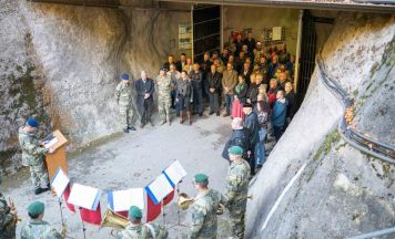 Bundesheer schließt Stollensanierung in Perneck bei Bad Ischl ab