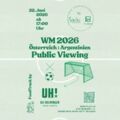 Public Viewing - WM 2026 Österreich : Argentinien