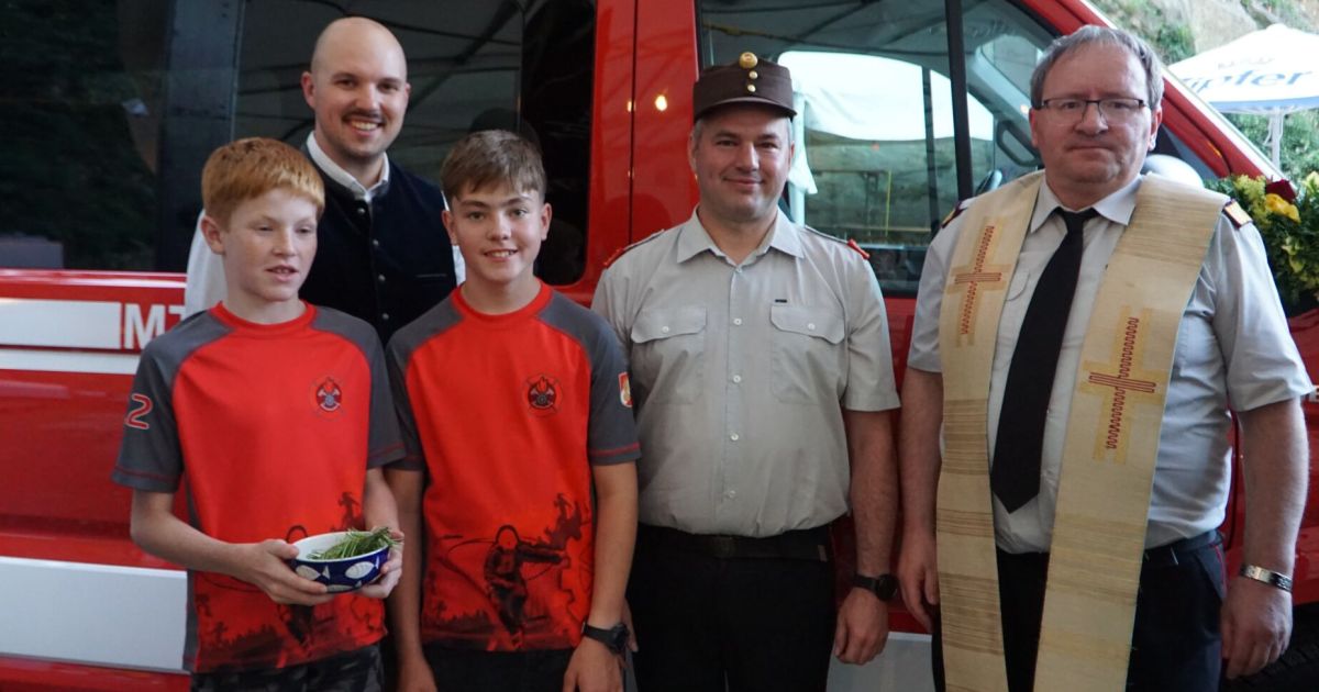 Blessing of the new MTF-A of the Unterheuberg Fire Department