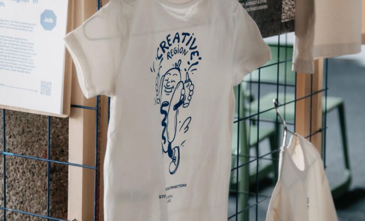 T-Shirts der Creative Region in der Tabakfabrik Linz (Symbolfoto). (Foto: CreativeRegion)