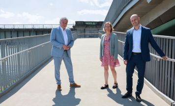 Rampe beim Ars Electronica Center künftig breiter