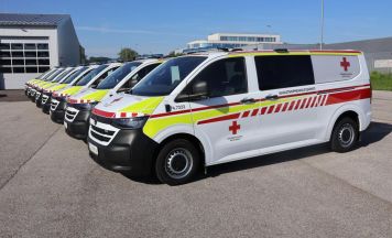 Rotes Kreuz rüstet Katastrophenschutz mit neuen Fahrzeugen auf