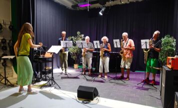 Saxophongruppen feiern musikalischen Saisonabschluss