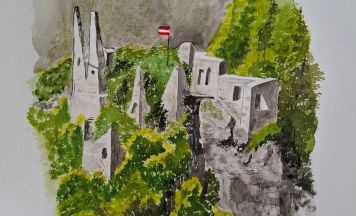 Ausstellung von Aquarellen und Pastellen in Scharnstein