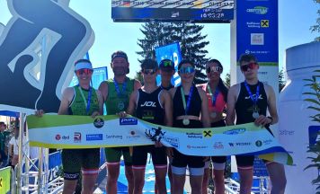 TriPowerWimbergerFreistadt mit 13 Athleten erfolgreich beim Trumer Triathlon 2026