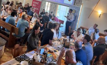 Unternehmer trafen sich zum Netzwerkfrühstück in Lichtenberg
