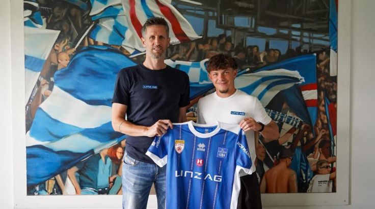 Diego Madritsch verstärkt den FC Blau-Weiß Linz