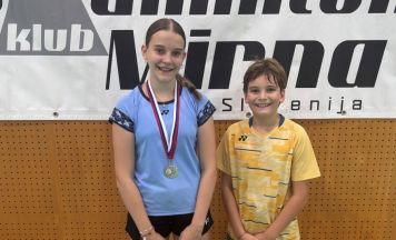 Zweimal Silber für Ennser Badminton-Nachwuchsspielerin
