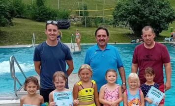Schwimmkurs in Arbing erfolgreich abgeschlossen
