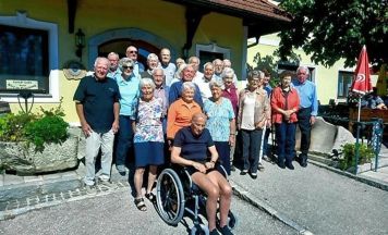 Klassentreffen des Jahrgangs 1942 in Perg