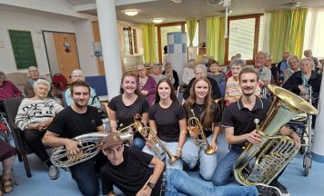 Erster Auftritt für junge Musiker in Schwertberg