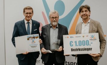 Karl Bauernfeind ist „Danke schön“-Bezirkssieger in Perg