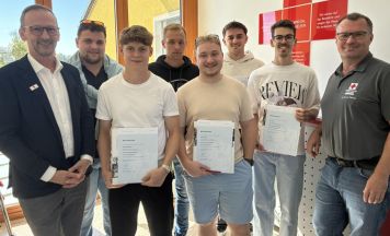 Sechs Zivildiener beenden ihren Dienst im Bezirk Perg