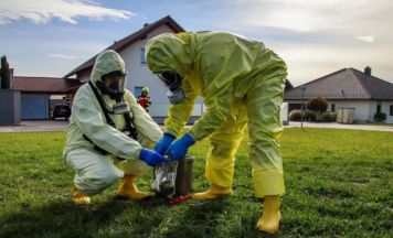 Strahlenschutzstützpunkt Blindendorf übte Probennahme