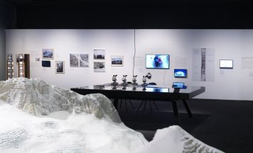 Ausstellung über Gletscherforschung im Schlossmuseum Linz
