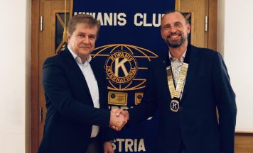 Thomas Raab ist neuer Präsident des Kiwanis Clubs Eferding