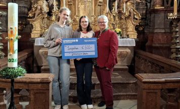 Goldhaubenfrauen unterstützen neue Jungschar in Scharten