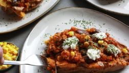 gefüllte Süßkartoffel – Mexican Style