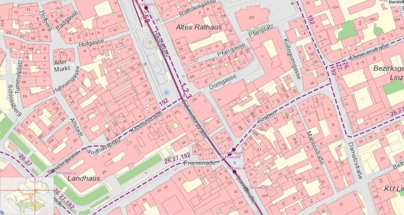 Johann-Konrad-Vogel-Straße Auf Der Stadtplan Von Linz – QNQH