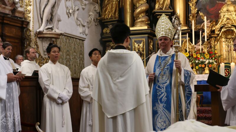 Feierliche Profes im Stift Schlierbach: Aus Frater Alberich wurde Pater ...
