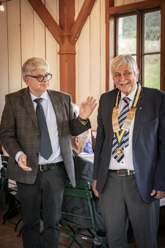 Neuer Präsident bei den Mondseer Rotariern
