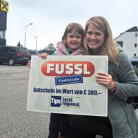 BEZIRK ROHRBACH. 1x100 Euro-Warengutschein der Fussl Modestraße