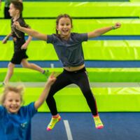 LINZ/LEONDING. 1x „Family Jump im Jump Dome Linz