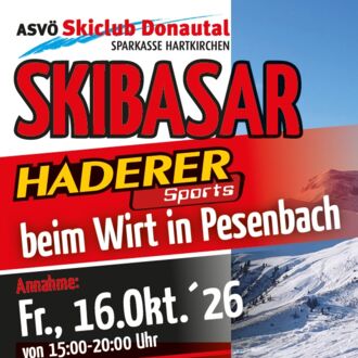 Skibasar des SC Donautal