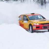 PS-Abenteuer in der Weißen Hölle: Mühlviertler Duo schaufelte sich bei der Arctic Rallye den Weg zur Zielankunft frei