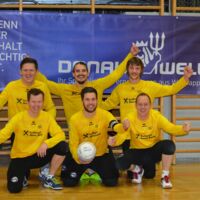 Faustball-Bundesliga: Münzbacher Herren fixieren vorzeitig den Klassenerhalt